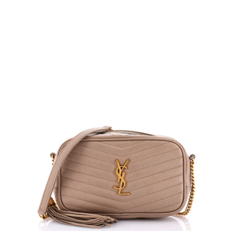 Saint Laurent Lou Camera Bag Matelasse Chevron Leather Mini