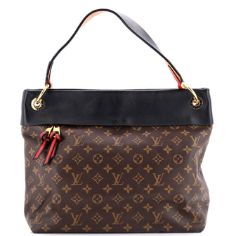 Louis Vuitton Tuileries Hobo Monogram Canvas with Leather