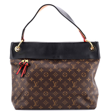 Louis Vuitton Tuileries Hobo Monogram Canvas with Leather