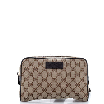 Gucci Waist Belt Bag GG Canvas Small