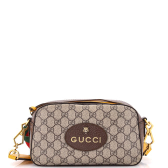 Gucci Neo Vintage Camera Messenger Bag GG Coated Canvas