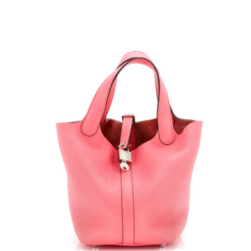 Hermes Picotin Lock Bag Clemence PM