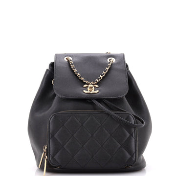 Chanel Business Affinity Backpack Caviar Small