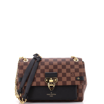 Louis Vuitton Vavin Handbag Damier with Leather PM