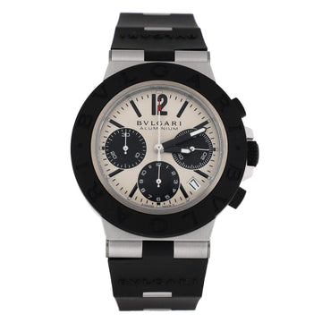 Bvlgari Diagono Aluminium Chronograph Automatic Watch Aluminium and Rubber 40