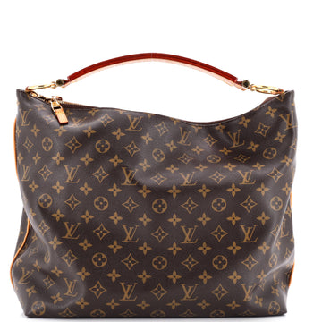 Louis Vuitton Sully Handbag Monogram Canvas MM