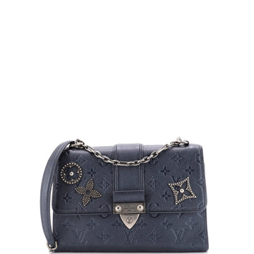 Louis Vuitton Saint Sulpice Handbag Pins Monogram Empreinte Leather PM