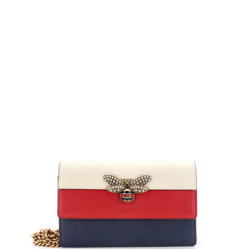 Gucci Queen Margaret Chain Wallet Leather Mini