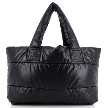 Chanel Coco Cocoon Reversible Tote Quilted Nylon Medium