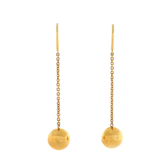 Tiffany & Co. HardWear Ball Hook Drop Earrings 18K Yellow Gold 10mm