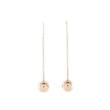 Tiffany & Co. HardWear Ball Hook Drop Earrings 18K Rose Gold 10mm