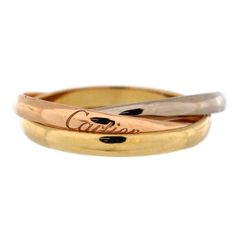 Cartier Trinity Ring 18K Tricolor Gold Extra Small