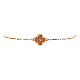 Van Cleef & Arpels Sweet Alhambra Bracelet 18K Rose Gold