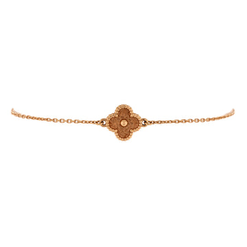 Van Cleef & Arpels Sweet Alhambra Bracelet 18K Rose Gold