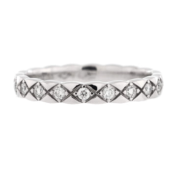 Chanel Coco Crush Ring 18K White Gold and Diamonds Mini