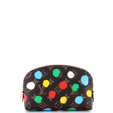 Louis Vuitton Cosmetic Pouch Yayoi Kusama Painted Dots Monogram Canvas