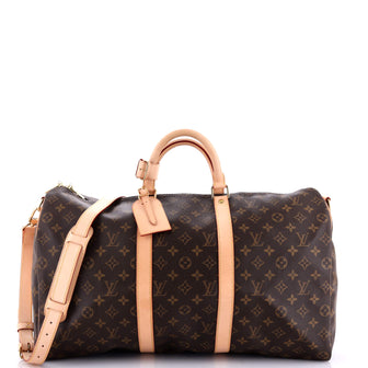 Louis Vuitton Keepall Bandouliere Bag Monogram Canvas 50