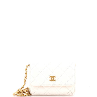 Chanel Coco de Toi Clutch with Chain Quilted Lambskin
