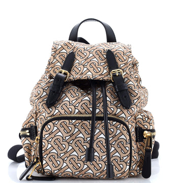 Burberry Rucksack Backpack TB Monogram Nylon Small