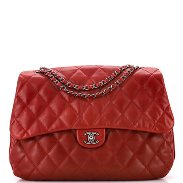 Chanel 3 Accordion Bag Quilted Lambskin Maxi