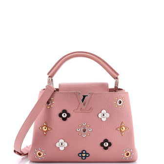 Louis Vuitton Capucines Bag Leather with Embellished Detail BB