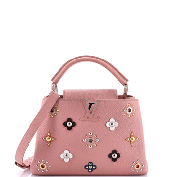 Louis Vuitton Capucines Bag Leather with Embellished Detail BB