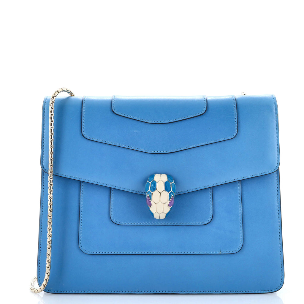 BVLGARI SERPENTI セルペンティクロスボディバッグ　ブルー 楽天市場】【中古】ブルガリ セルペンティ フォーエバー 2wayクロス