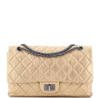 Chanel Reissue 2.55 Flap Bag Quilted Metallic Aged Calfskin 227