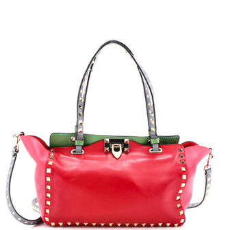 Valentino Garavani Rockstud Tote Soft Leather Small