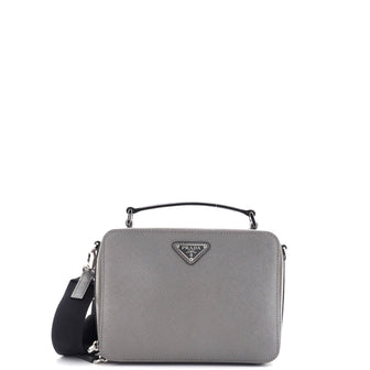 Prada Brique Crossbody Bag Saffiano Leather Small