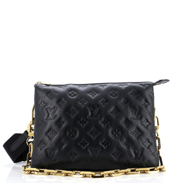 Louis Vuitton Coussin Bag Monogram Embossed Lambskin PM