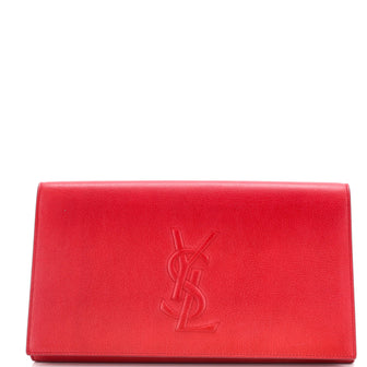 Saint Laurent Belle de Jour Clutch Leather Large