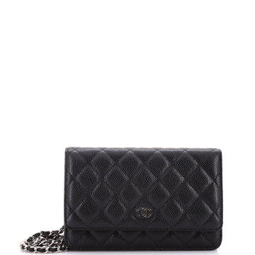 Chanel Wallet on Chain Quilted Caviar