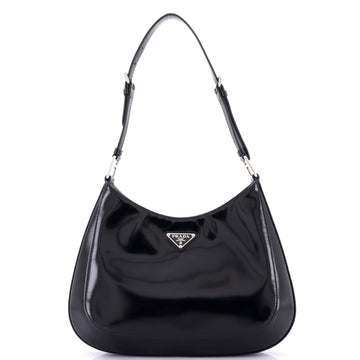 Prada Cleo Shoulder Bag Spazzolato Leather Large