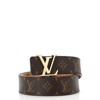 Louis Vuitton LV Initiales Belt Monogram Canvas Wide
