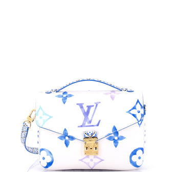 Louis Vuitton Pochette Metis By The Pool Monogram Watercolor Giant MM