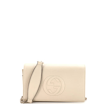 Gucci Soho Wallet on Chain Leather