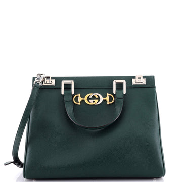 Gucci Zumi Top Handle Bag Leather Medium