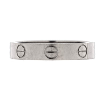 Cartier Love Wedding Band Ring 18K White Gold