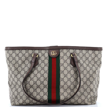 Gucci Ophidia Shopping Tote GG Coated Canvas Medium