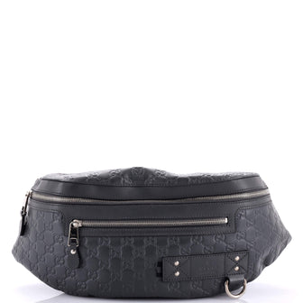 Gucci Waist Bag Guccissima Leather Large