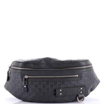 Gucci Waist Bag Guccissima Leather Large