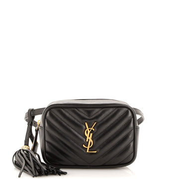 Saint Laurent Lou Belt Bag Matelasse Chevron Leather
