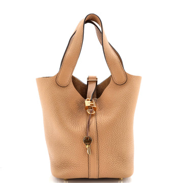 Hermes Picotin Lock Bag Clemence PM