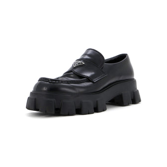 Prada Men's Monolith Loafers Leather