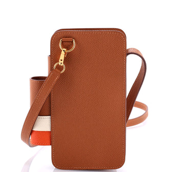 Hermes Hermesway Phone Case Crossbody Bag Epsom