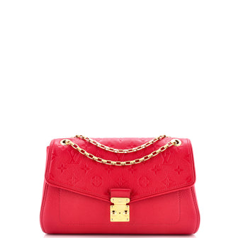 Louis Vuitton Saint Germain Handbag Monogram Empreinte Leather PM