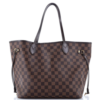 Louis Vuitton Neverfull NM Tote Damier MM