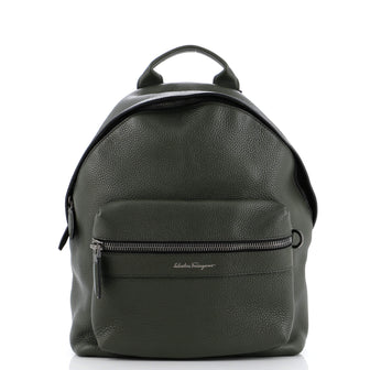 Salvatore Ferragamo Firenze Backpack Leather Small
