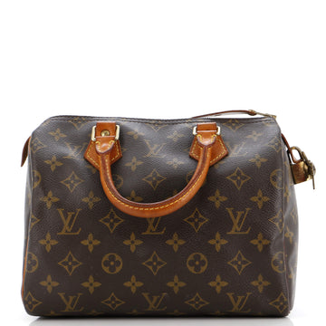Louis Vuitton Speedy Handbag Monogram Canvas 25